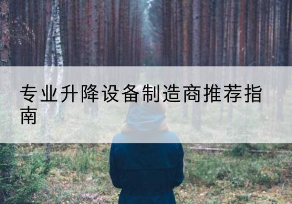 嵩县电动剪叉升降平台厂家-专业升降设备制造商推荐指南